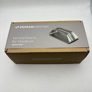 HumanCentric Vertical Stand for Apple MacBook Pro & Air in Gray New In Box.
